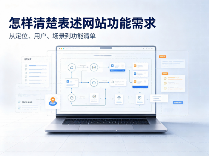 怎样才能清楚地表述自己新建网站的功能需求