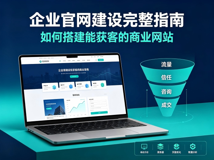 企业官网建设完整指南：如何搭建能获客的商业网站