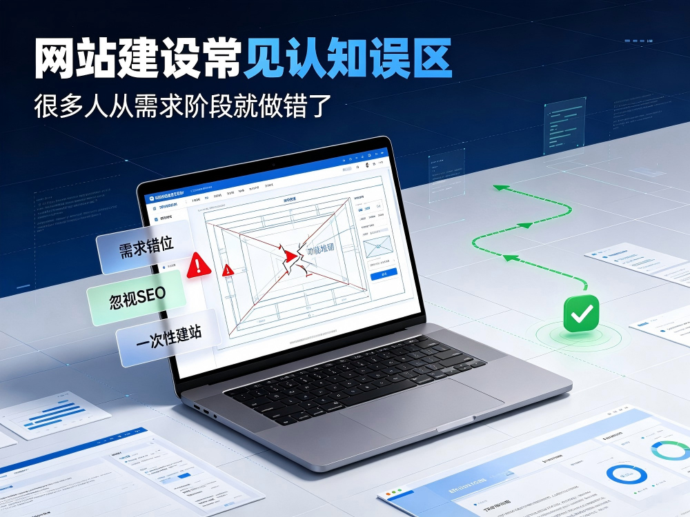 网站建设常见认知误区：很多人从需求阶段就做错了